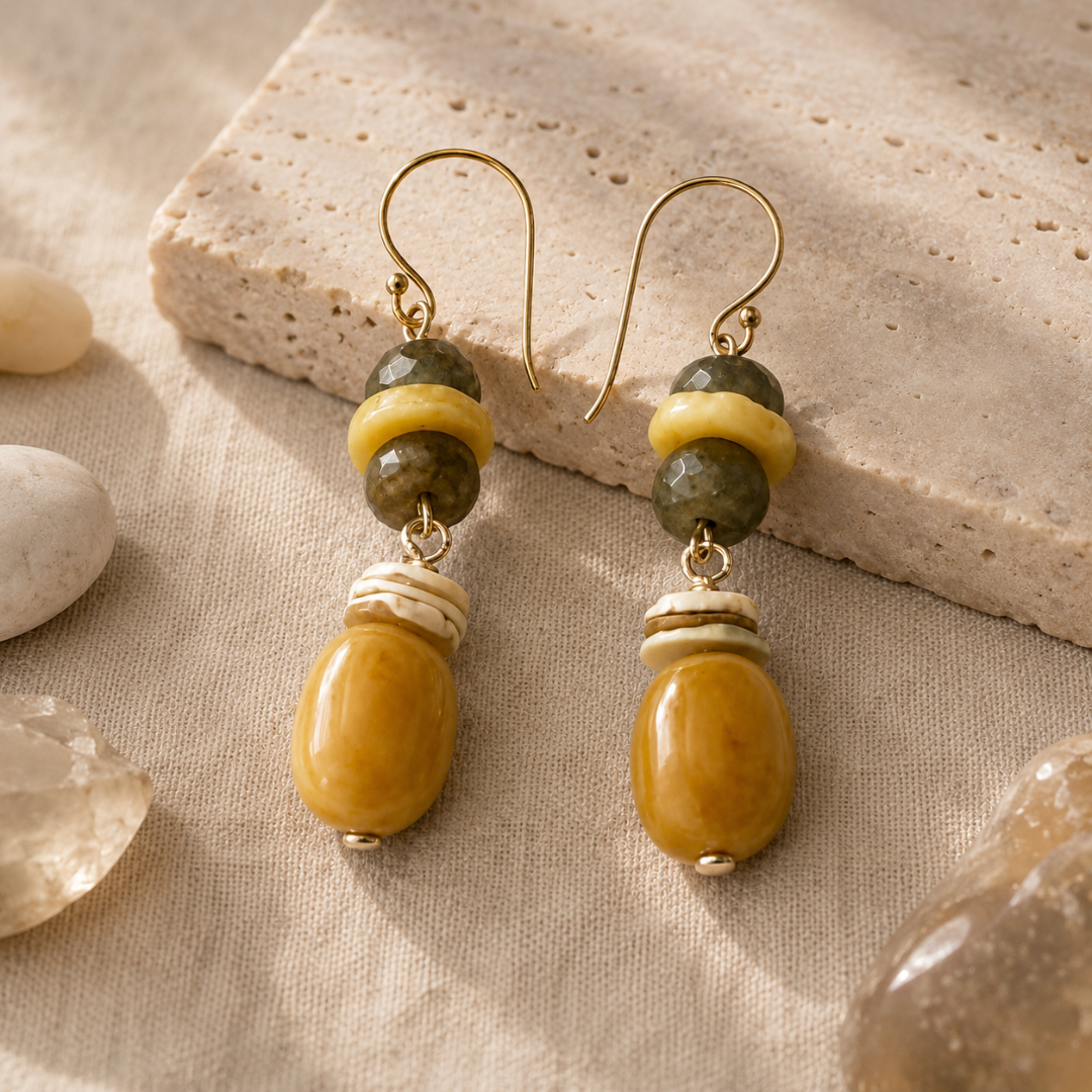 Yellow Agatized Coral Image