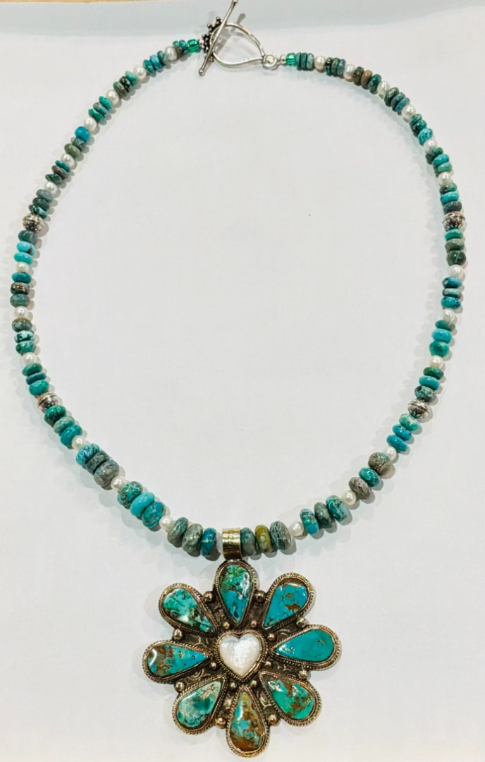 Hubei Turquoise and Pearl Set Image